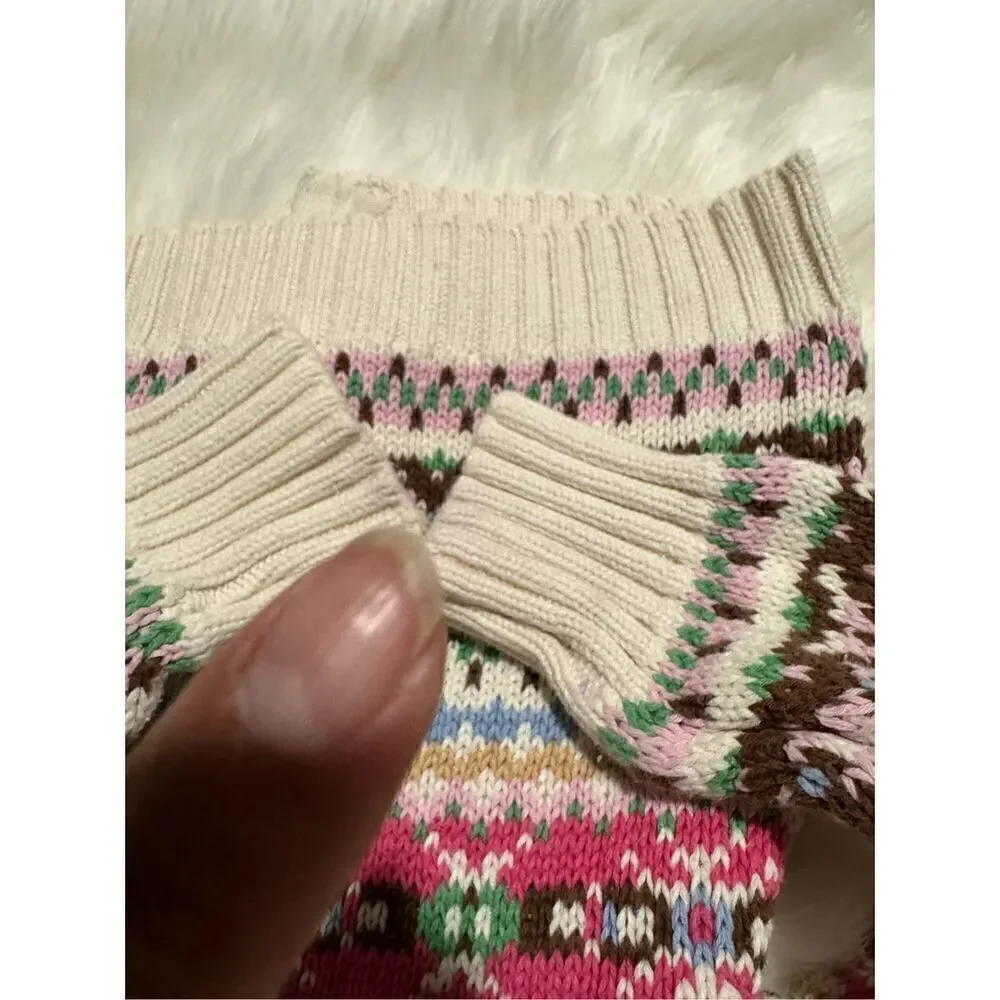 Genuine kids Oshkosh B’gosh hand knitted sweater 2t